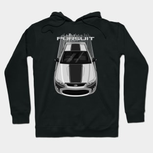 Ford FPV Pursuit UTE - Silver - Black Stripe Hoodie